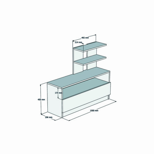 Skrinka na topánky Airy Brown