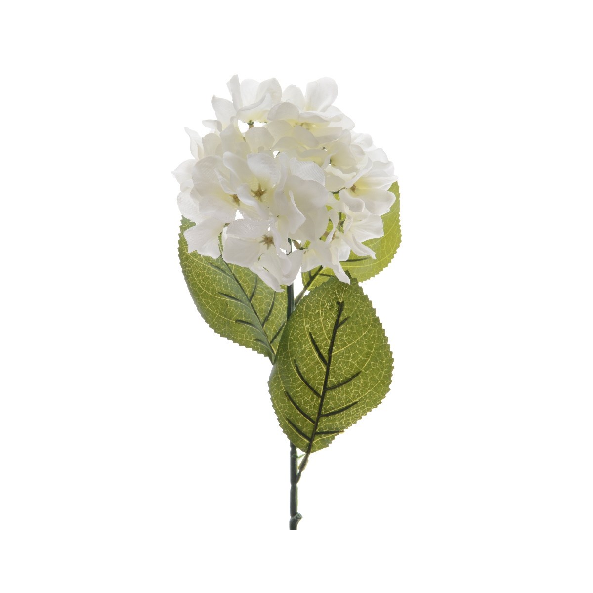 Umelá hortenzia biela, 66 cm