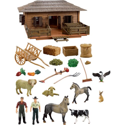 Buddy Toys BGA 1041 Fermă, grajd, 58 x 24 x 28 cm