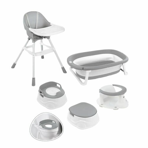 Dolu Kinderset 6in1, grau