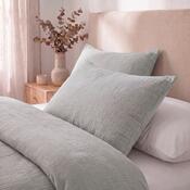 Kvalitex Muslin posteljnina svetlo siva, 220 x 200cm, 2 kos 70 x 90 cm