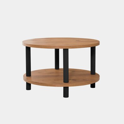 Couchtisch Roby Atlantic Pine and Black