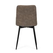 Scaun de sufragerie Vintage CT-281 BR3, maro