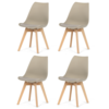 Set de scaune de sufragerie CT-X7055 CAP, 4 buc