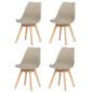 Set de scaune de sufragerie CT-X7055 CAP, 4 buc