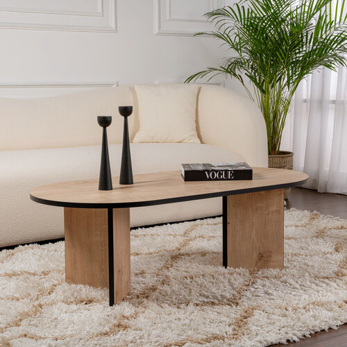 Masă de cafea Sable Sapphire Oak Black