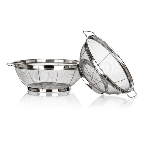 Banquet Set of colanders with stand Akcent, 2 pcs
