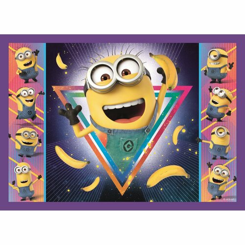 Trefl Пазл Нікчемний я 3 У світі Посіпак, 4 в 1; 35, 48, 54, 70 деталей