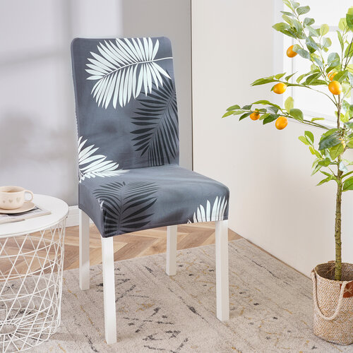 4Home Napínací potah na židli Noir , 45 - 50 cm,set 2 kos