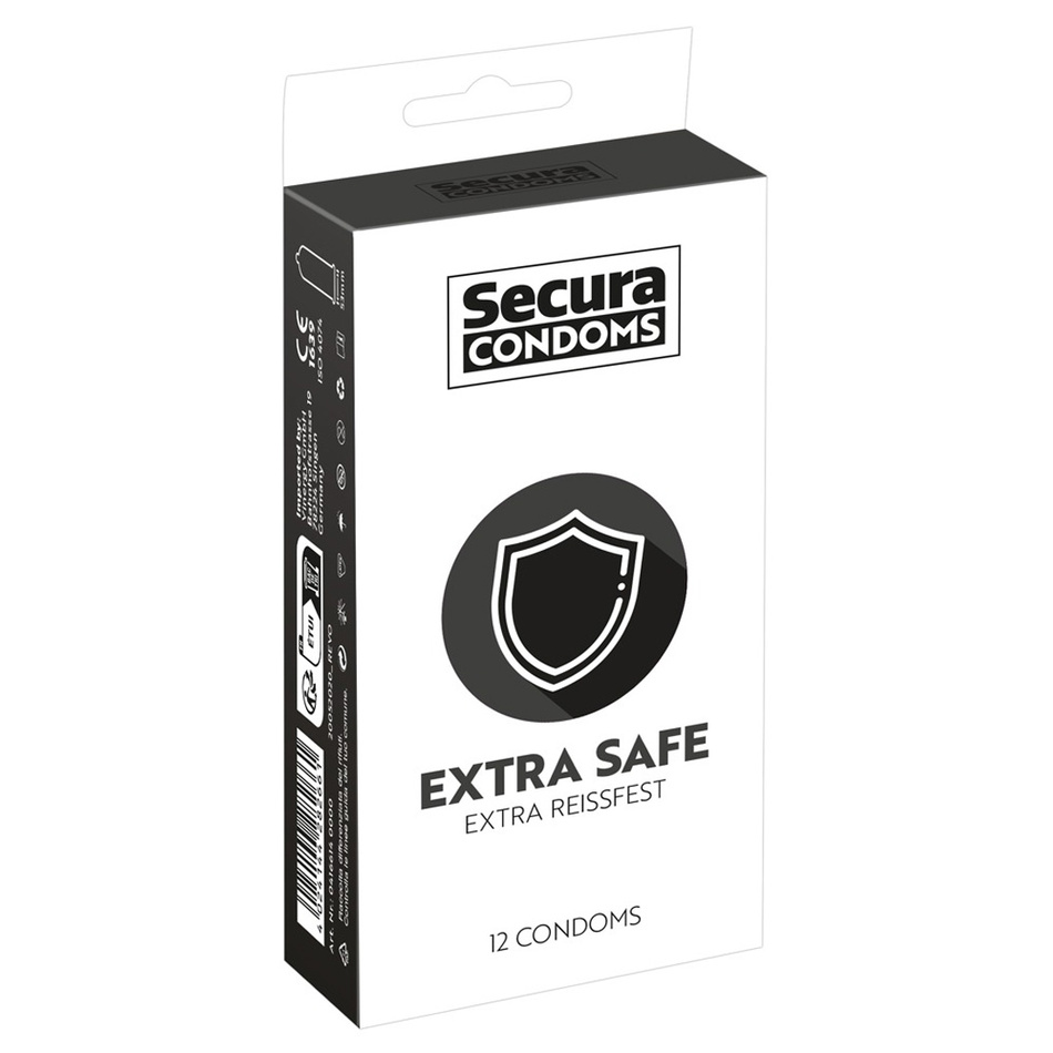 Secura Extra Safe óvszer, 12 db akciós termékkép 1