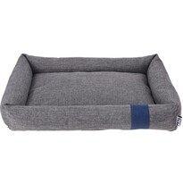 Culcuș pentru câine Pet bed gri, 55 x 41 x 10 cm
