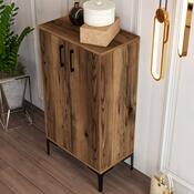 Skrinka na topánky Prag Walnut