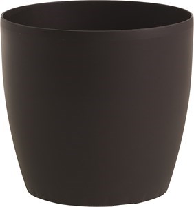 Emsa doniczka samopodlewająca Casa Matt brązowa 2221 cm