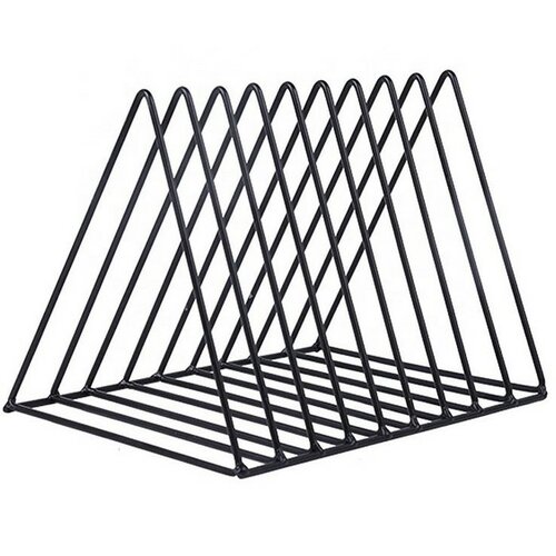 Suport pentru reviste Alvin, negru