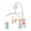 Baby Mix Carusel electronic pentru pătuț cumelodii Ursuleți și iepurași, diametru 35 cm