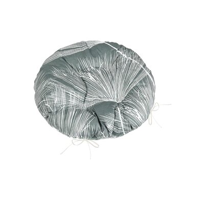 Bellatex Adéla steppelt, kerek ülőpárna, szürke,40 x 40 cm