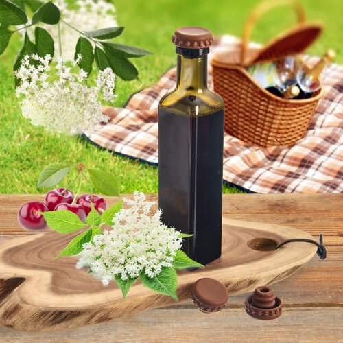 Orion Silikonska zamaška 3,5 cm, 5 kos