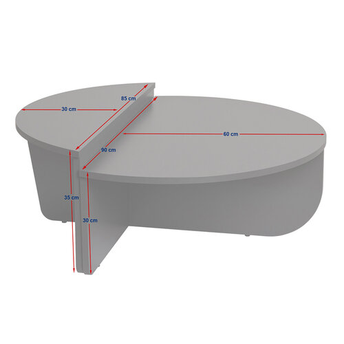Couchtisch Orion Walnut