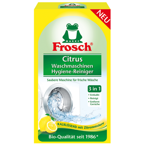 Frosch EKO Hygienický čistič pračky Citrón, 250 g