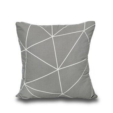 Kvalitex Kissenbezug Nordic Grid grau, 50 x 70 cm