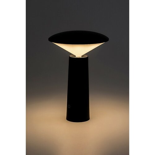 Rabalux 77147 stolná funkčná LED lampička Poperro, 3W, IP20, čierna