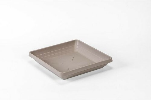 Plastia Untersetzer Lotus 60 x 60, hellgrau