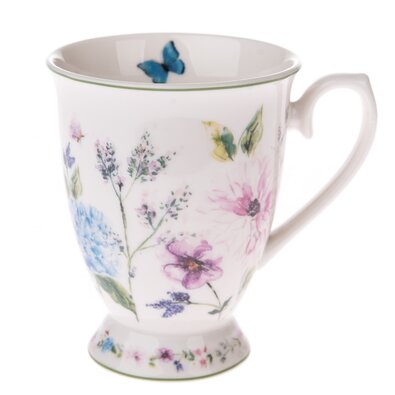 Porcelanasti hrnček Flower Garden, 300 ml