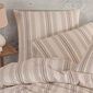 4Home Bettwäsche aus Baumwolle Stripes taupe, 140 x 200 cm, 70 x 90 cm