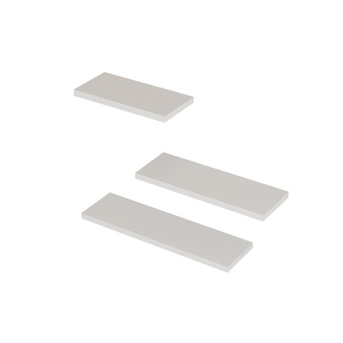 Raft Leila White, 3 buc.