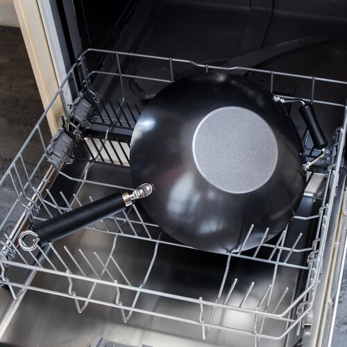 KEN HOM Excellence nieprzywierający karbonowy Wok, 27 cm