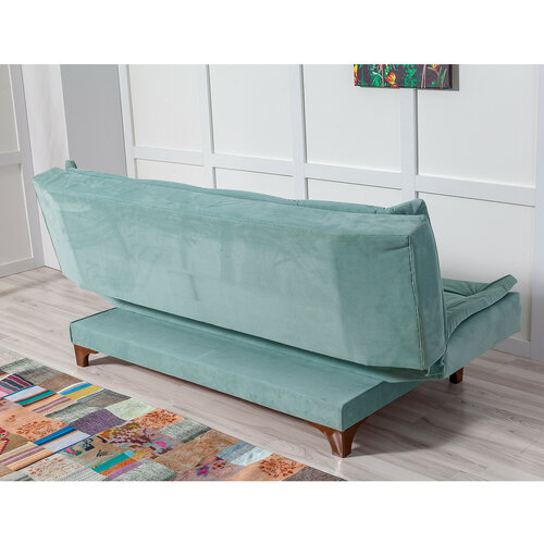 Canapea pat Kelebek Sea Green