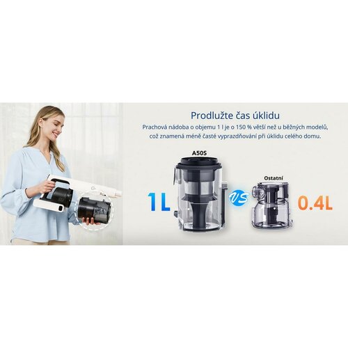 Tineco Pure ONE A50S tyčový vysavač