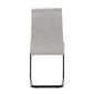 Scaun Dining Vintage DCL-D1275 SIL4, argintiu