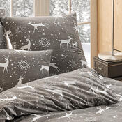 4Home Obliečky renforcé Snowy forest, 140 x 200 cm, 70 x 90 cm