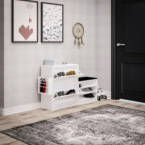 Schuhschrank Trend White