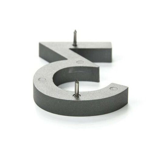 Алюмінієва літера для будинку a, 3D шліфованаповерхня