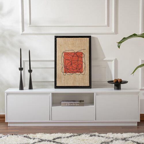 TV-Lowboard Vanguard Natural White