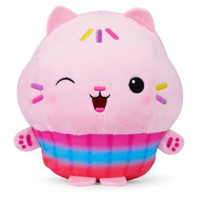Gábinin Varázslatos Ház Muffin macska 25 cm,rózsaszín, plüss