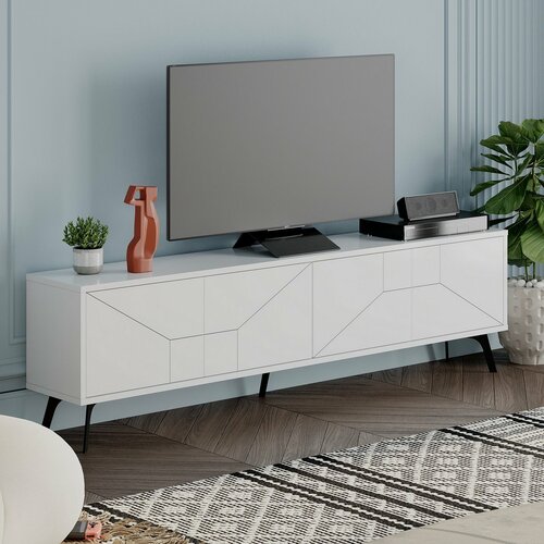 Stolik pod telewizor Dune White