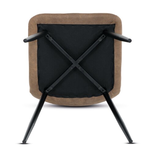 Krzesło do jadalni Vintage CT-281 COF3, brązowe