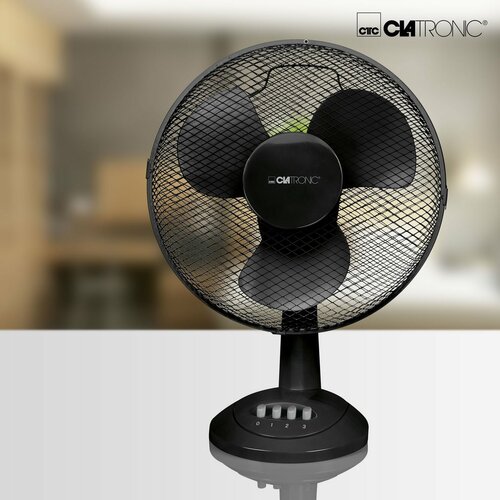 Clatronic VL 3602 BK asztali ventilátor 30 cm ,fekete