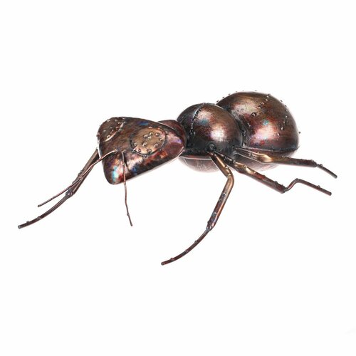 Metall-Gartendekoration Ameise, 33 x 23 x 10 cm