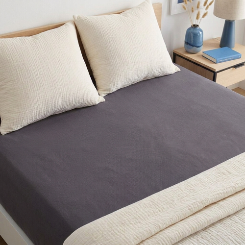 4Home Jersey rjuha MAKO antracit, 140–160 x 200 cm