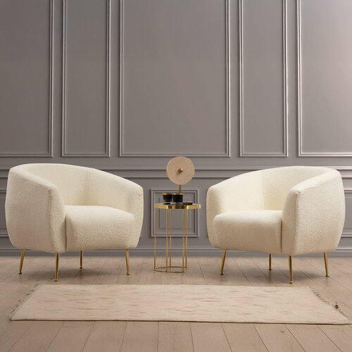 Scaun Eses Cream Bouclette
