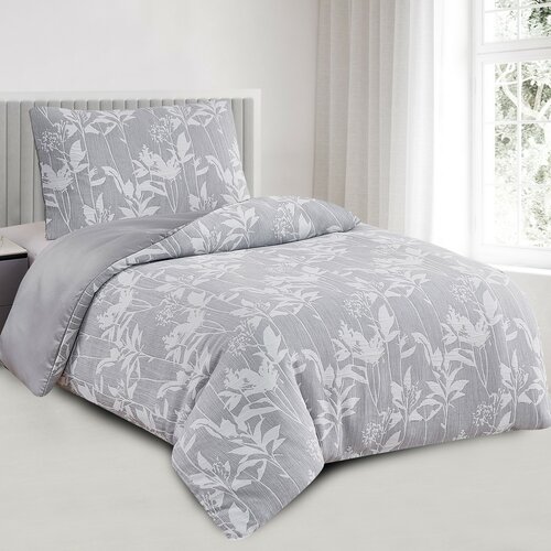 Alabama szürke jacquard ágynemű, 140 x 200 cm, 70x 90 cm