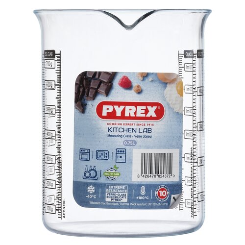 Pyrex Sklenená odmerka 0,75 l, 11 x 14 cm