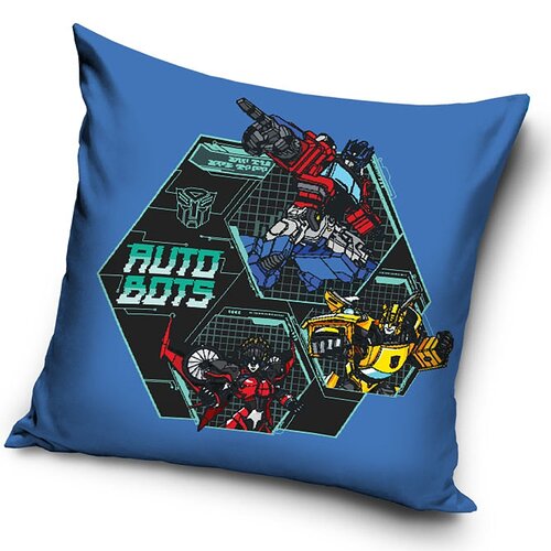 Párnahuzat Transformers Autobotok , 40 x 40 cm akciós termékkép 1