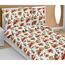 Bellatex Lenjerie de pat din bumbac de Crăciun Steaua, 140 x 200 cm, 70 x 90 cm