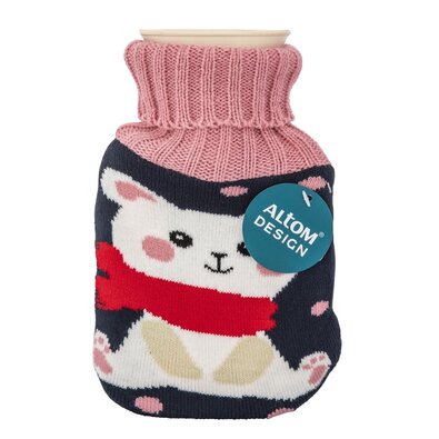 Altom Termofor kötött huzatban Little Bear 0,5 l