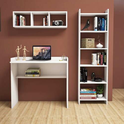 Birou cu bibliotecă Matilda White